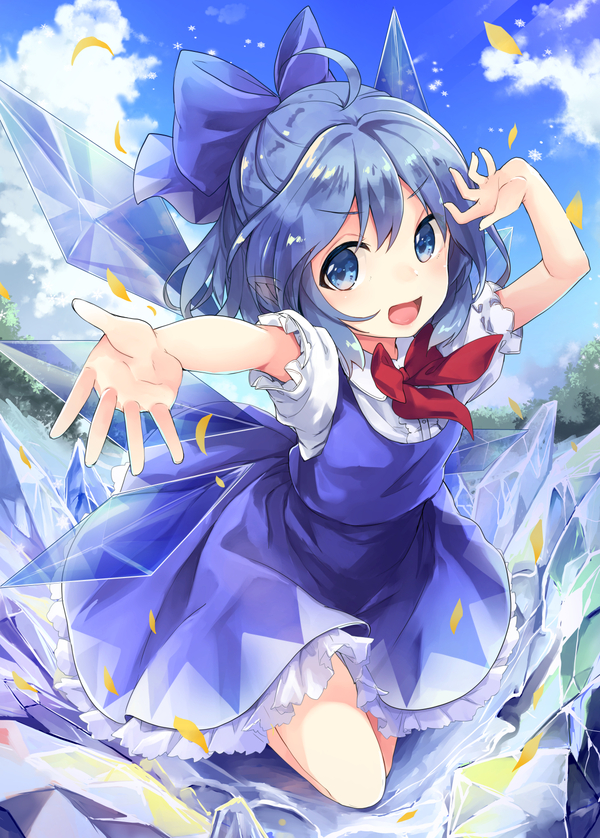 Cheese - Touhou, Anime, Anime art, Cirno