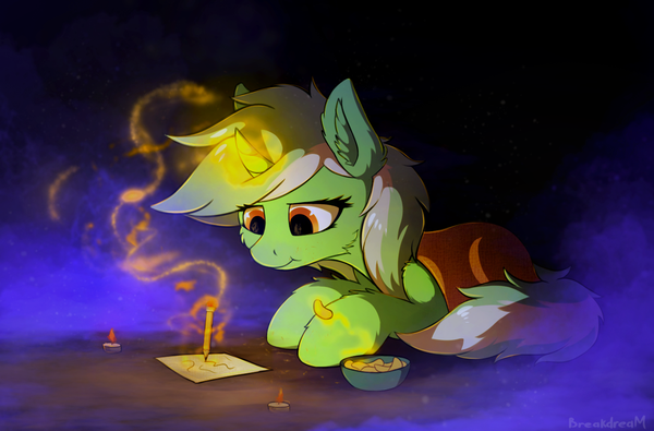 Lyra writes My Little Pony, Ponyart, Lyra Heartstrings, Breakdream