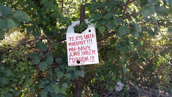 Slightly angry Saratov chistomen - My, Garbage, Disgusting, Saratov region