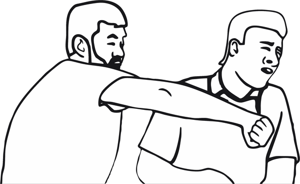 Виниловая наклейка ВДВ против НТВ