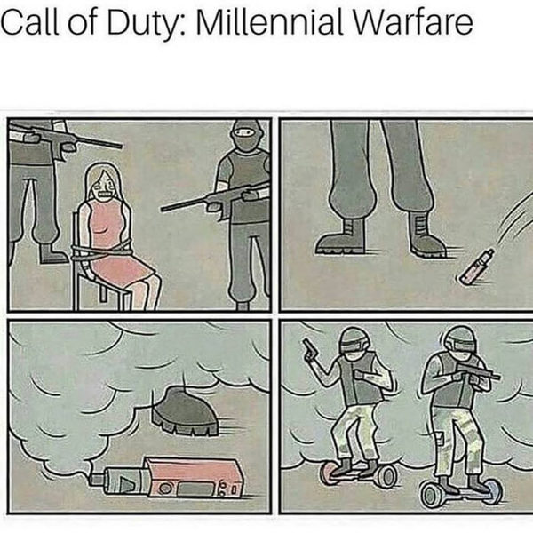 Call of Duty Vape Warfare - Геймеры, Игры, Компьютерные игры, Call of Duty, Вейп, Гироскутер, Теги явно не мое