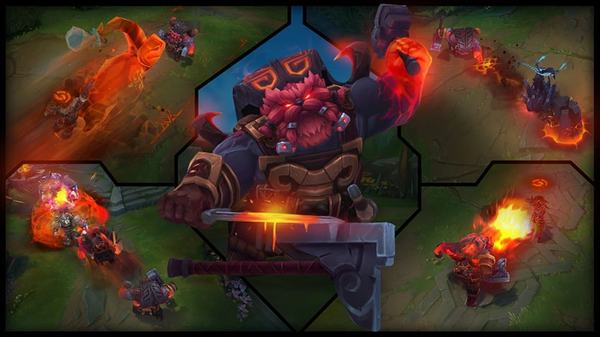 Ornn, Flame of the Mountain Depths - League of legends, Ornn, , Video, Longpost