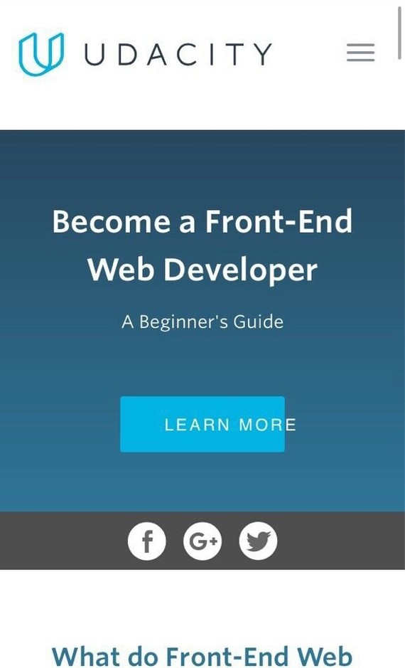 I will definitely sign up for the course. - Frontend, Web development, Well