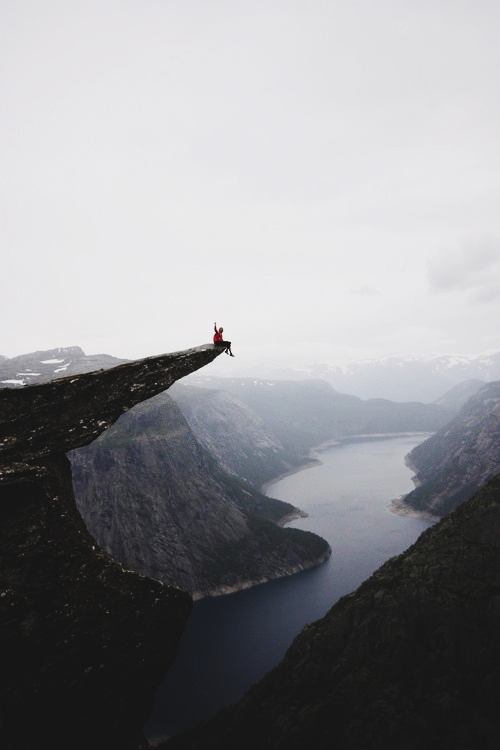Rock climber - The rocks, Fjords