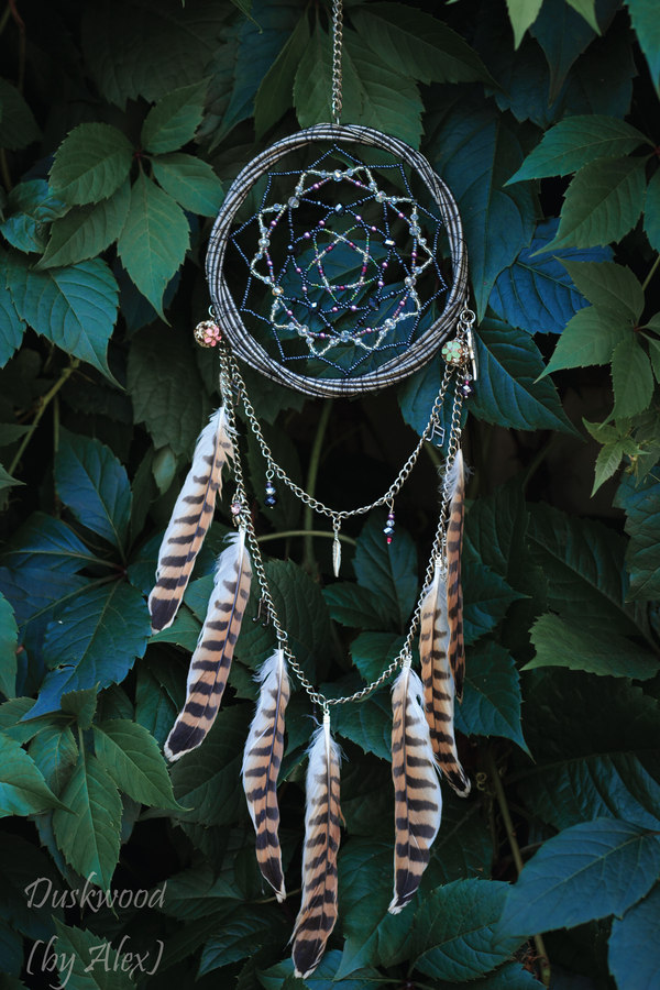 Dream catcher Euterpe - My, Dreamcatcher, Needlework without process, Needlework, Longpost