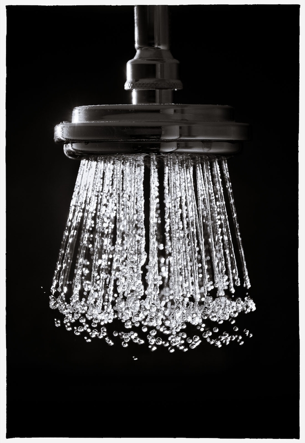 Chandelier - Water, Associations, Black and white