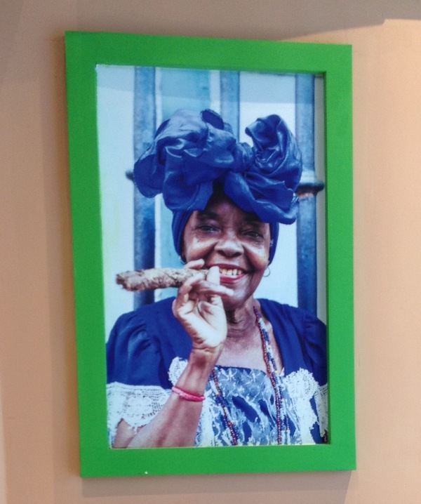 Latin American beauty. From the exhibition EXPO, Astana. - Latin americans, Portrait, Cigar, Grandmother