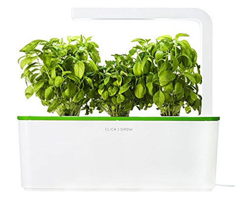 [78% Off] Click & Grow - Smart Garden with 3 Basil Cartridges - Technics, Plants, Discounts