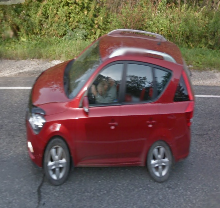 In the vastness of Google, a very compact car kia ceed - Googlemobile, Auto