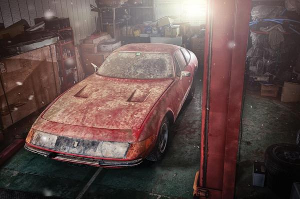 Found in a barn, a wreck turned out to be a rarity worth more than a million euros - Auto, Ferrari, The missing, Longpost