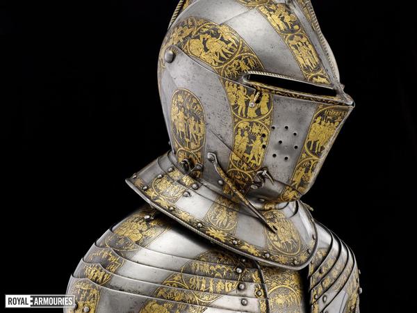Armor of Henry Prince of Wales - Knight, Middle Ages, Story, Art, Armor, Armor, Gold, Longpost, Knights