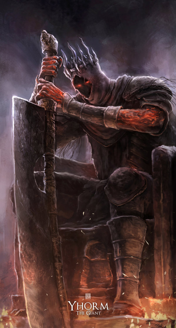 Yhorm the Giant  Aldrich, Devourer of Gods Dark Souls, Dark Souls 3,  , ,  , 
