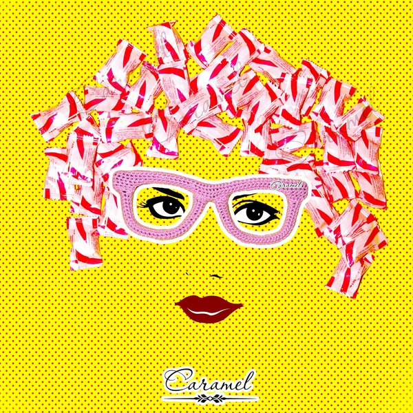 Hello! I want to share the results of today's photo shoot with knitted glasses and pop art food)) - Fashion, New items, Longpost