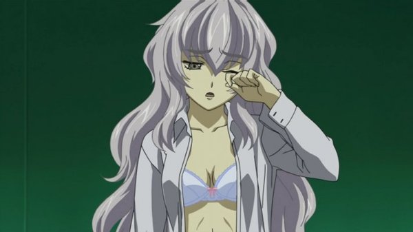 Sleepy cute - NSFW, Full Metal Panic, Teletha Testarossa, Anime, Nyasha, Screenshot