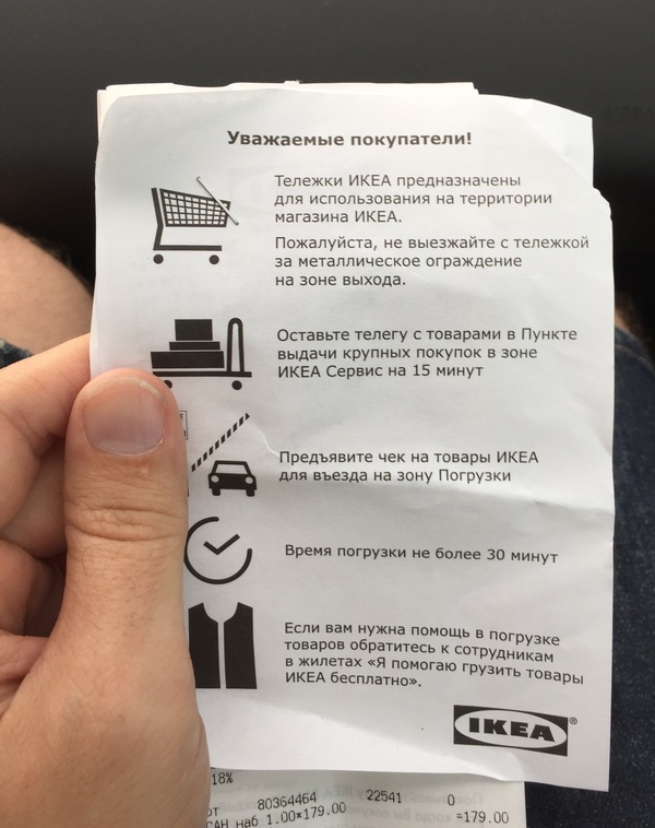 Ikea has new loading rules, they don’t let out with a cart - IKEA, Cart, Loading, Rolled, Disgusting