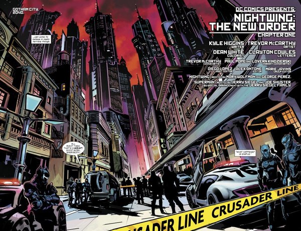    "Nightwing: The New Order" DC Comics, , , , , 