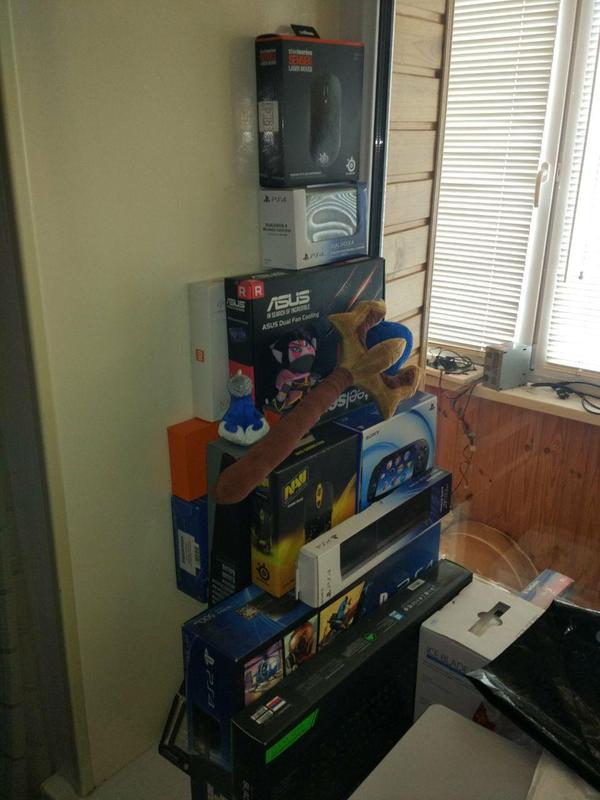 When the gamer cleaned the room. - The photo, Box, Technics, Cleaning, Gamers, My