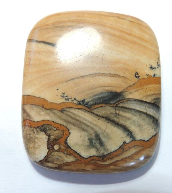 Landscape agate. - Stone agate, Landscape, Nature, Longpost