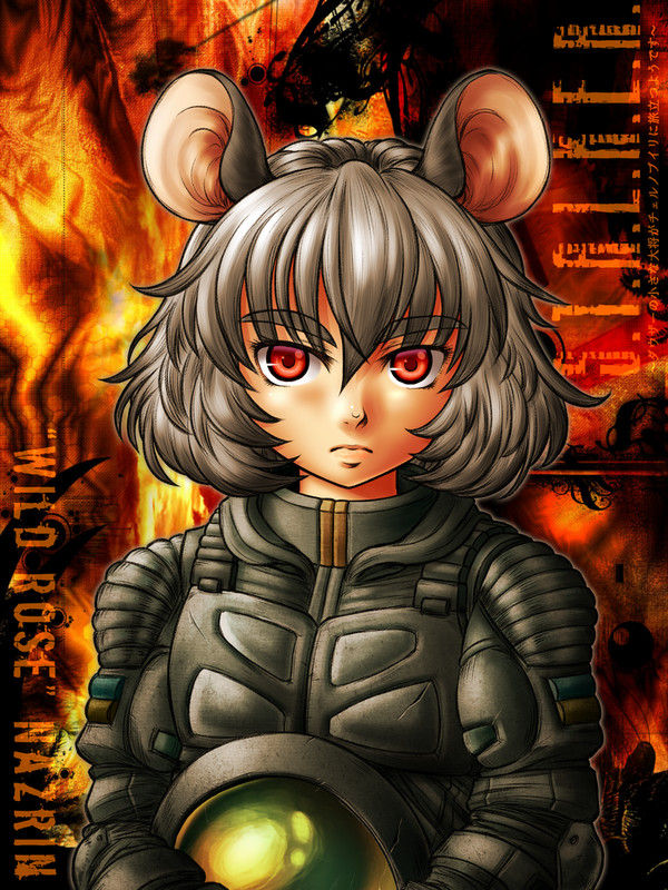 Позывной: Дикая Роза - Аниме, Anime Art, Touhou, Nazrin, Сталкер, Crossover, Кроссовер