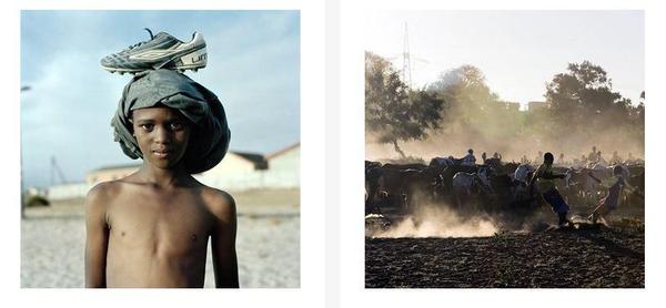 Дворовый футбол в Африке Африка, Футбол, Длиннопост