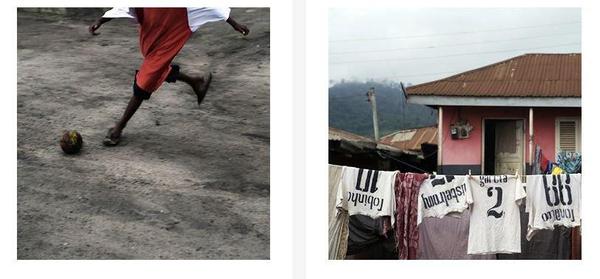 Дворовый футбол в Африке Африка, Футбол, Длиннопост