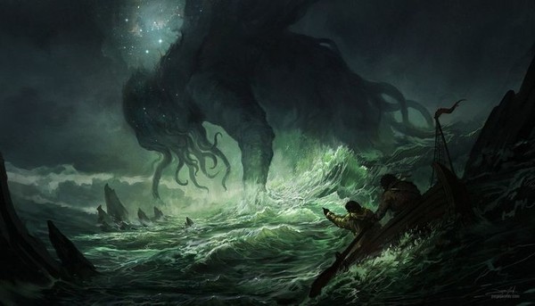 Vision of horror - Art, Images, Howard Phillips Lovecraft, Lovecraft, Cthulhu, Kripota