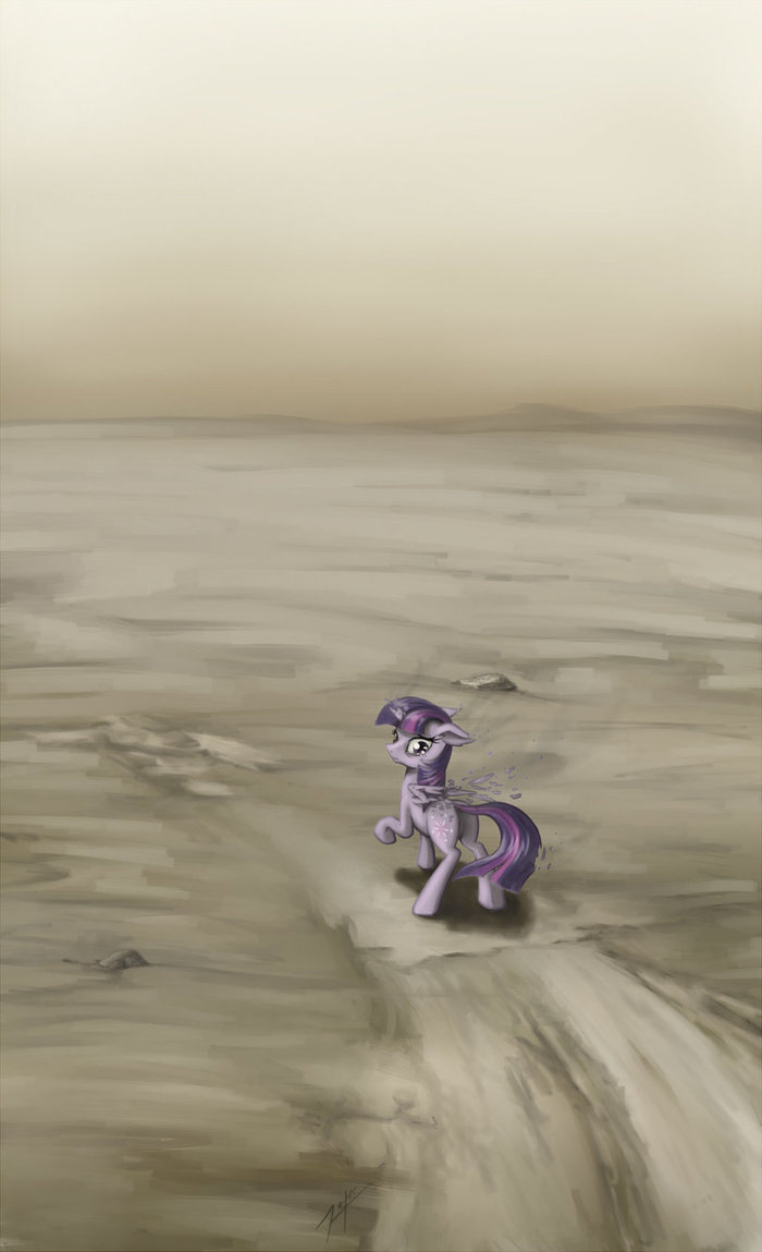 El fin del camino - My little pony, Twilight sparkle, Semi-Grimdark, Zetamad