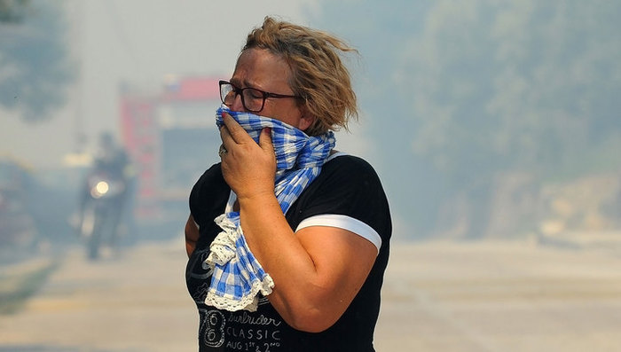 A candle lit on a grave caused a three-day fire in Croatia - Fire, news, , Forest fires