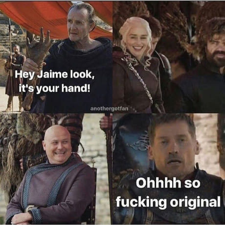 Умей посмеяться над собой, Джейме