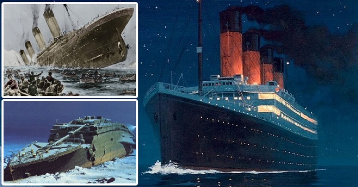 История крушения корабля. 1912 Титаник столкнулся с айсбергом. 1911 Крушение Титаника. Атлантической океан Титаник 1912. Пассажирский лайнер Титаник затонувший.