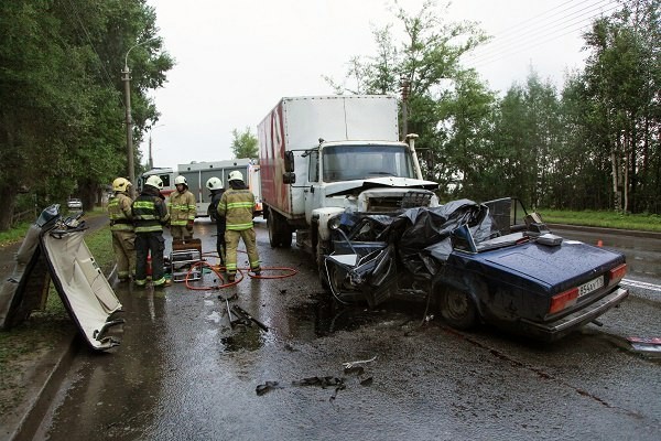 And again an accident - My, AvtoVAZ, Road accident, Death, Arkhangelsk, Longpost