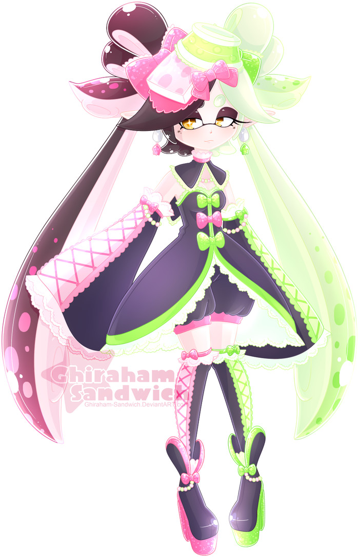  Splatoon, Woomy, , Squid Sisters, , Callie, Marie (Splatoon), Fusion, Ghiraham-sandwich