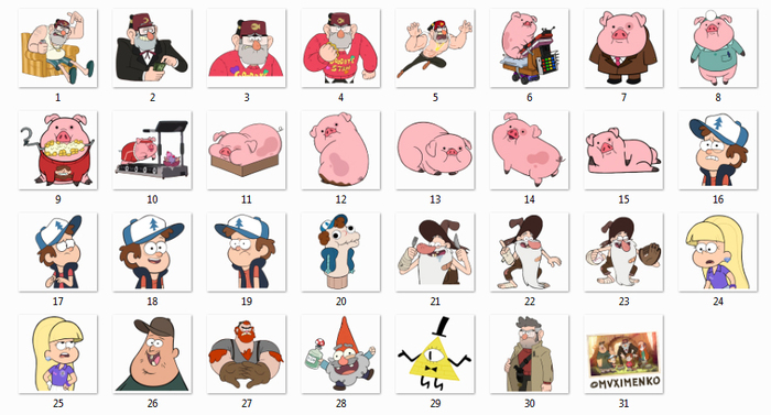 ������� Gravity Falls