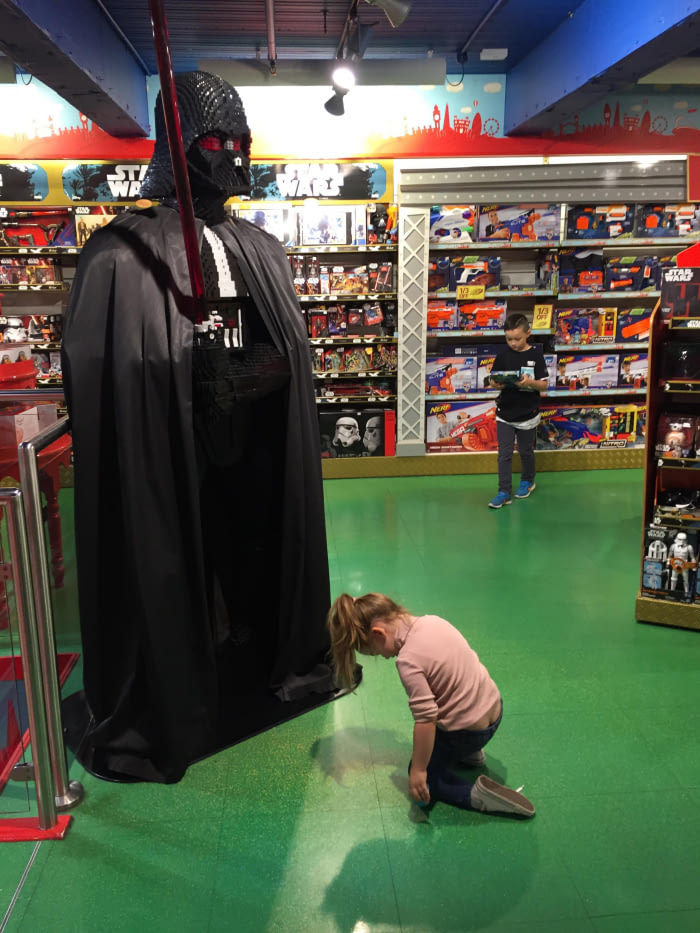 The girl chose her side of the Force. - Star Wars, The dark side of power, Fans