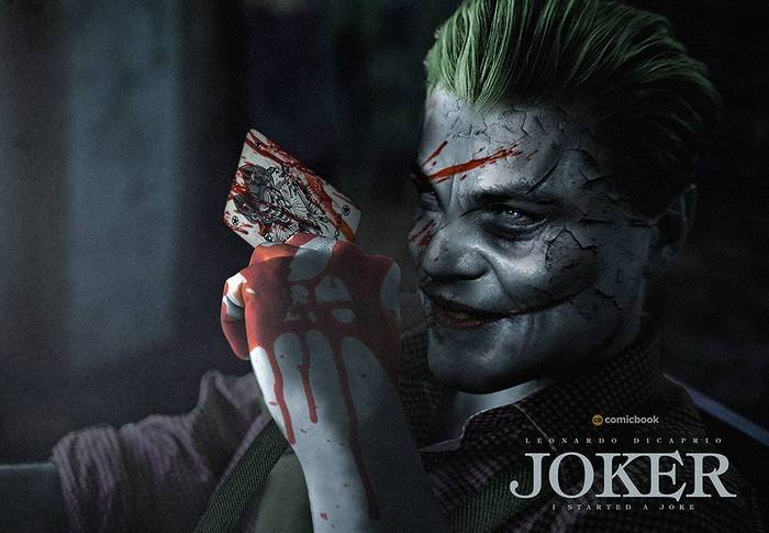 Rumor has it that the WB wants to buy the Joker movie from Leo - Dc comics, Joker, Art, Bosslogic, Leonardo DiCaprio