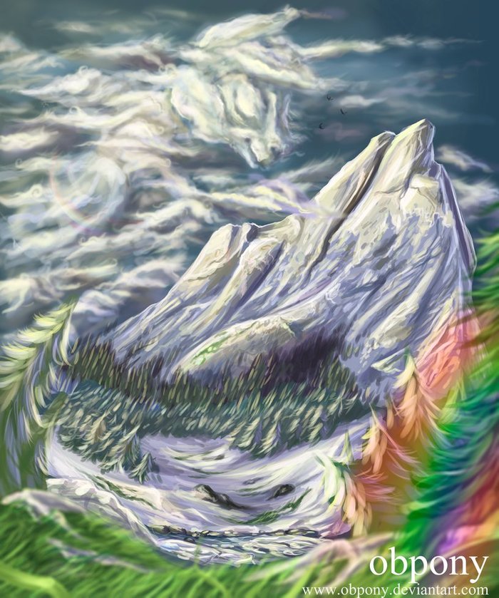 Пейзаж Эквестрии