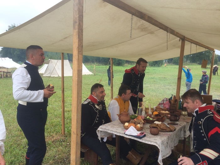 A bit from the day of the 8th regiment - My, Napoleon, Reconstruction, , Borodino, Longpost