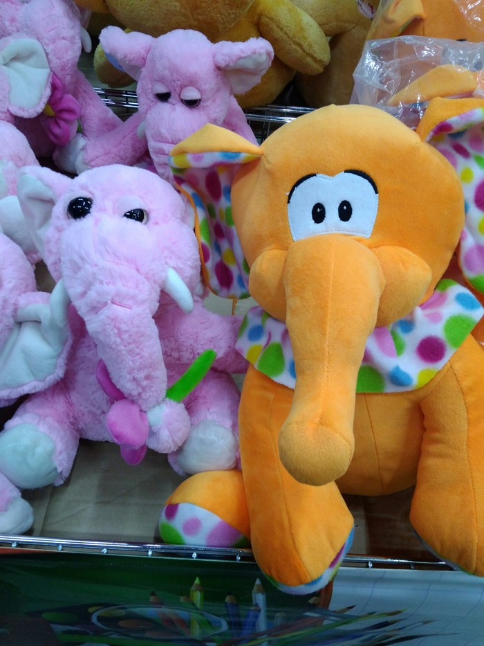 Kids toys - My, Toys, Supermarket, Baby elephant, Krakozyabry