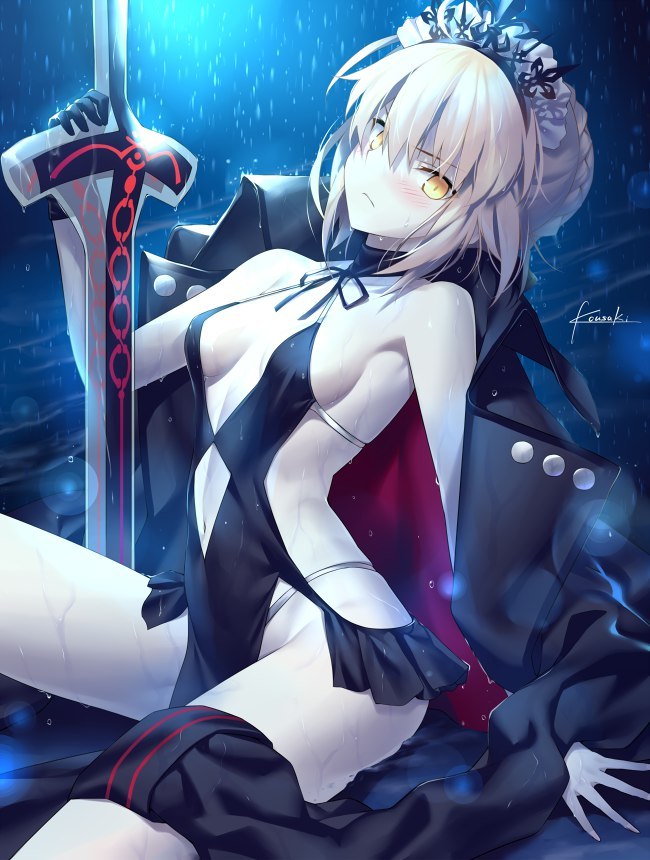 Anime Art 1133 , Anime Art, Fate, Saber, Saber Alter