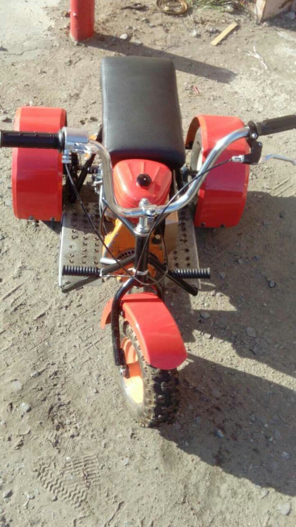 Chainsaw trike - My, , Trike, Longpost