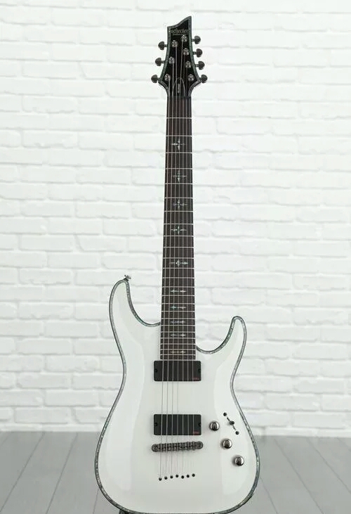 #4. SCHECTER HELLRAISER C-7 - Aesthetics, Electric guitar, beauty, Dream, , The photo, Mitol, Metal, Longpost, Seven-string guitar, Metal