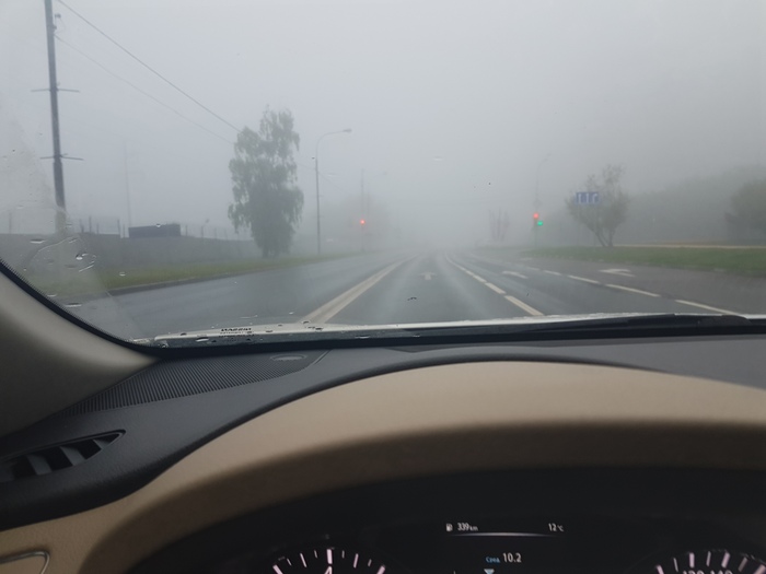 6.00 Morning Silent Hill - My, Moscow, Morning, Fog