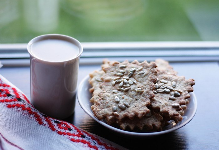Crackers with cheese and seeds - My, Recipe, Cookies, Cracker, Food, , Yummy, Yummy, Longpost