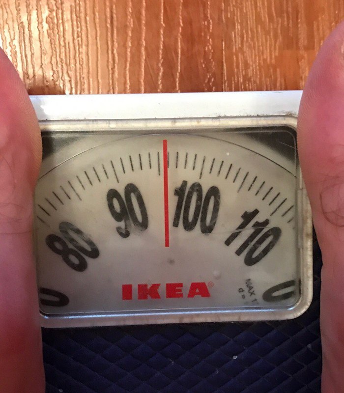 Weight loss: day 25. Starting weight 112 kg, today 95.8 kg. Total reset 16.2 - My, Actionblog, Slimming, Sport, Longpost