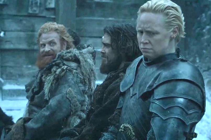 Brienne from Game of Thrones spoke about the sexual energy of the savage Tormund - Game of Thrones, PLIO, Tormund, Brienne