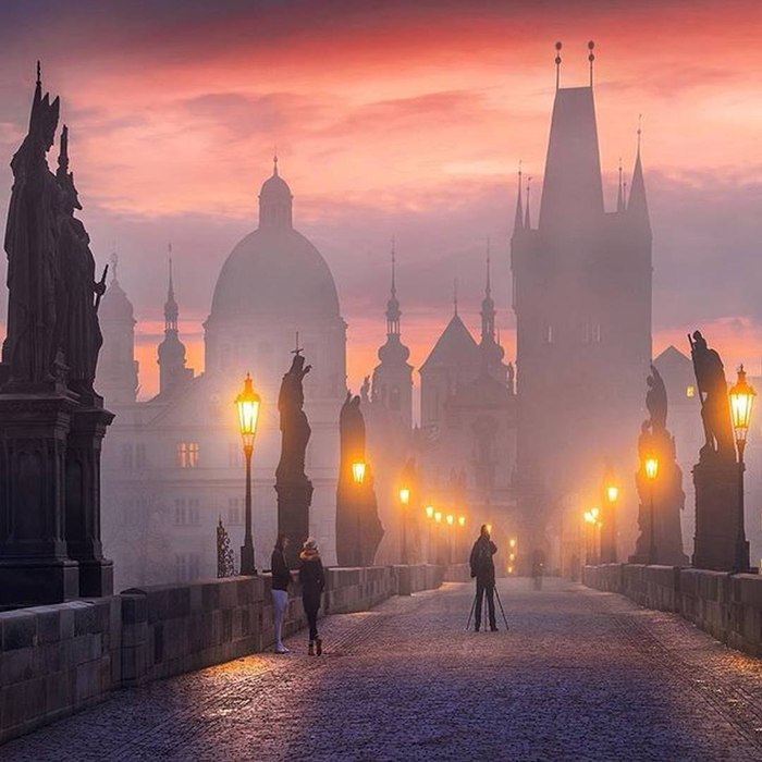 Prague - Czech, Prague, Bridge, World around us, Peace