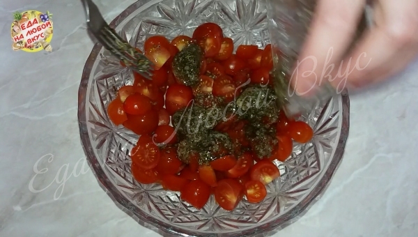 Quick tomato appetizer! Appetizing and tasty. - My, Tomatoes, Snack, Food, Cooking, Video recipe, Yummy, Video, Longpost