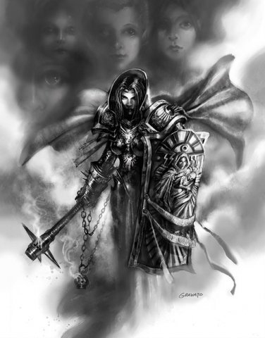 Sisters of battle - Adepta Sororitas, Warhammer 40k, Арт, Wh Art, Длиннопост