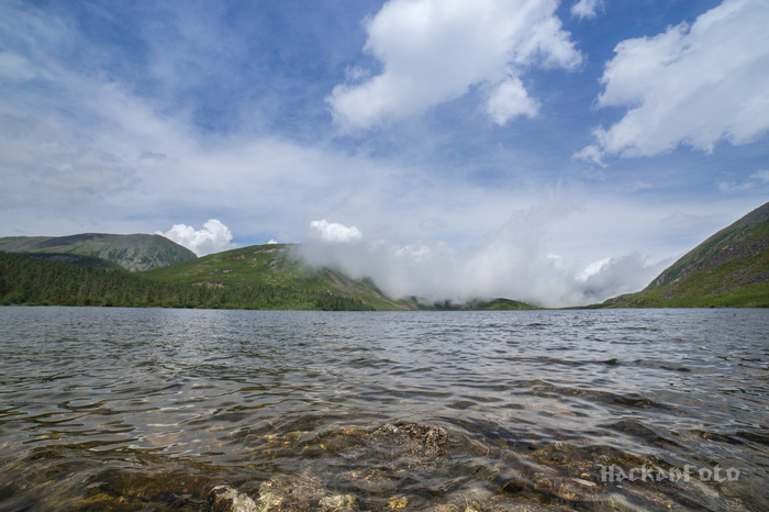 The fog is close - My, Mountain Lake, Fog