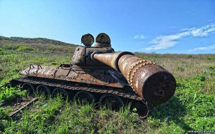 Arrived ... - Tanks, Projectile, The photo, Abandoned